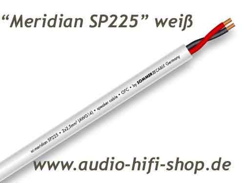 Meridian SP225 weiß von Sommer Cable Meterware