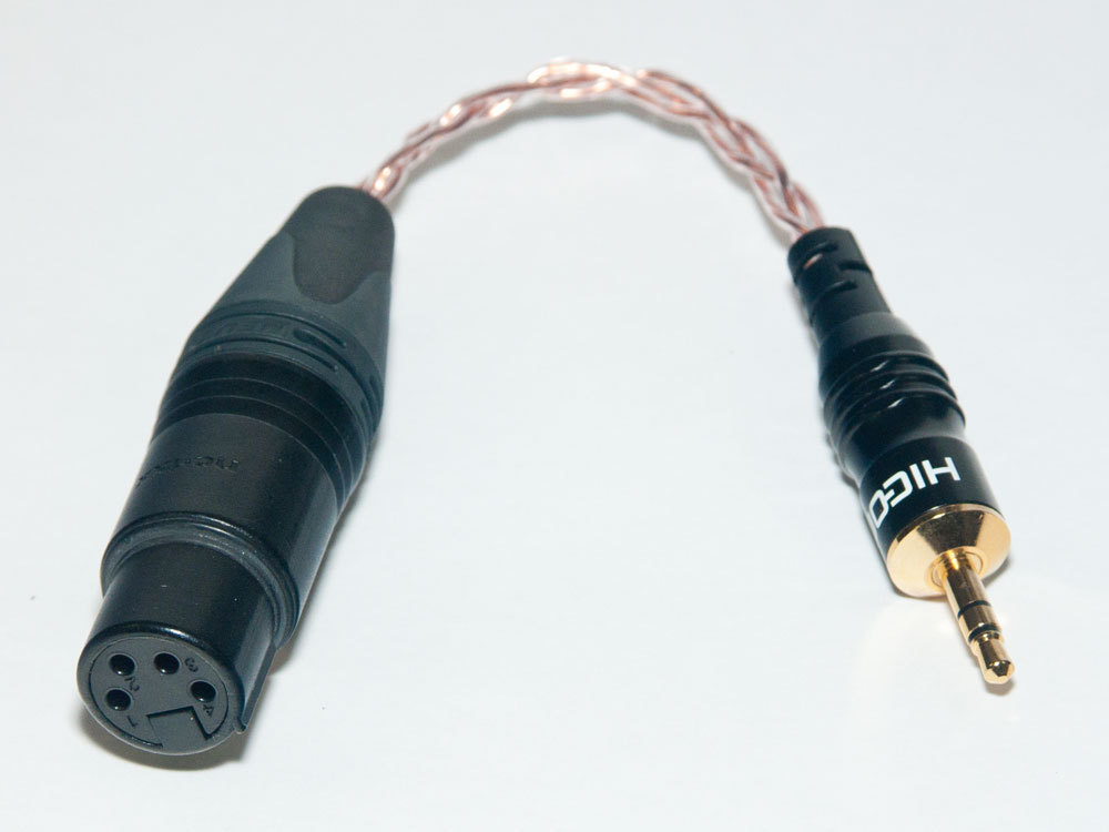 Sennheiser Evolution 100 300 500 Receiver zu Kamera HangTon Audiokabel 50 cm Recorder Soundgeräte Mixer 3,5 mm Mini-auf-3-poliger XLR-Stecker für Sony D11 D12 Schwarz 
