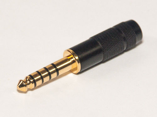 4,4mm Pentaconn Stecker mit vergoldeten Kontakten